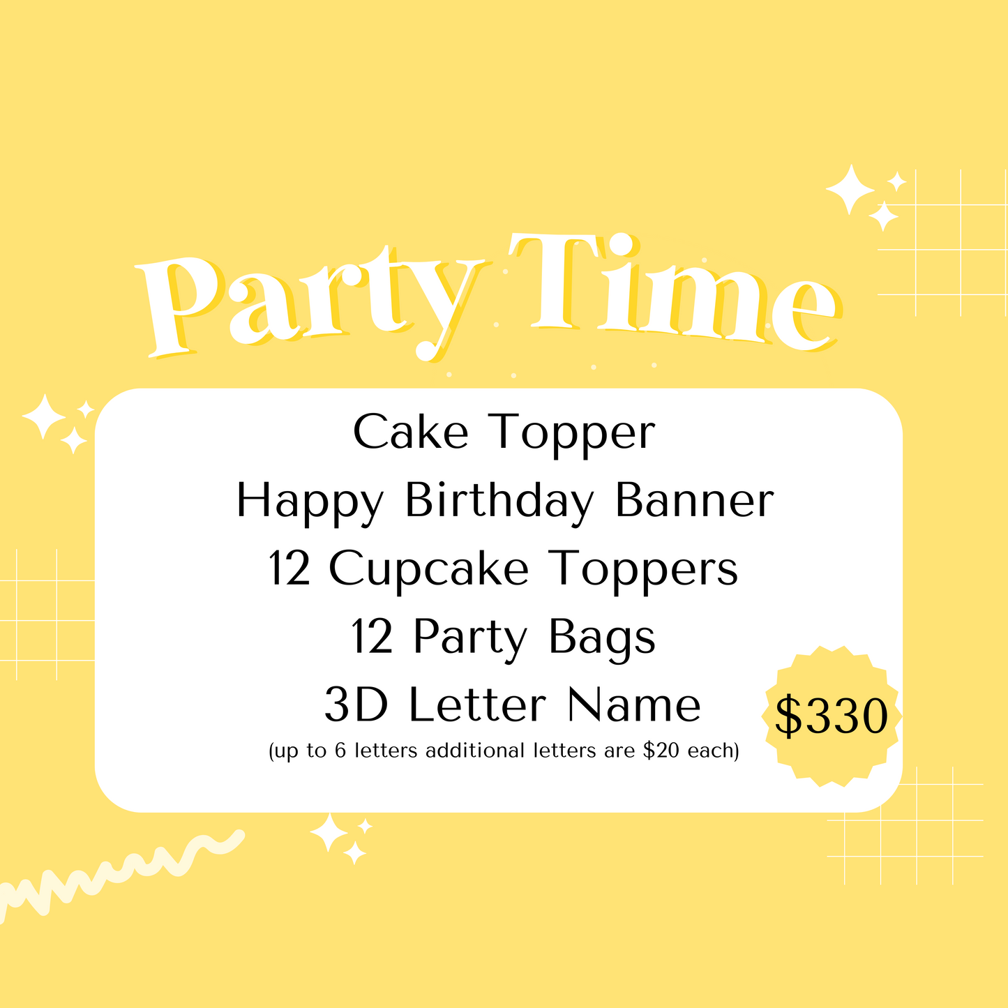 Party Time Package